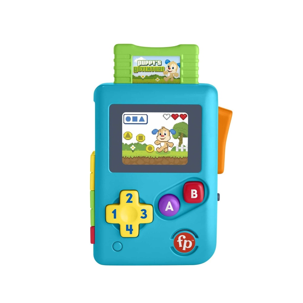 Fisher-Price Spielekonsole mit Licht + Sound 16,5x20cm (Sprache: Griechisch)