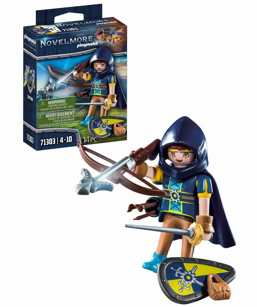 Playmobil Novelmore Gwynn mit Kampfausrüstung 9x12cm