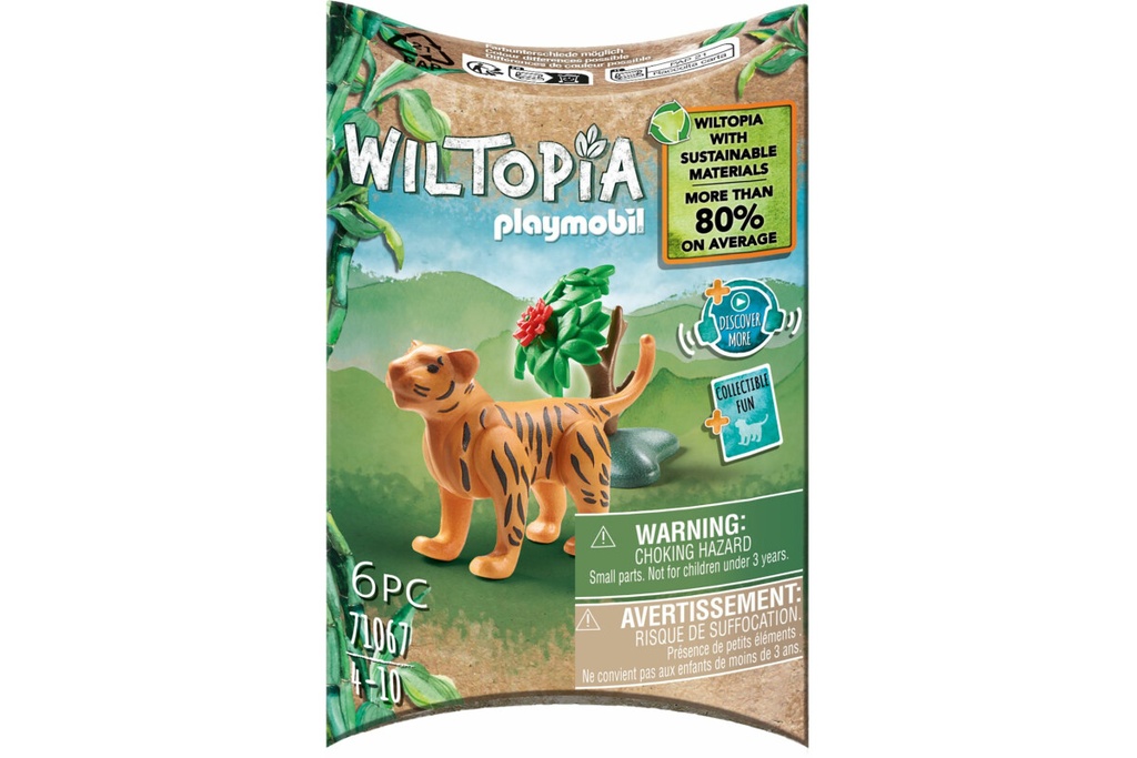 Playmobil Wiltopia Babytiger 7x12cm