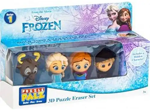 Disney Frozen Puzzle Palz 3D Puzzle Gum 5-Pack 14,5x23,5cm