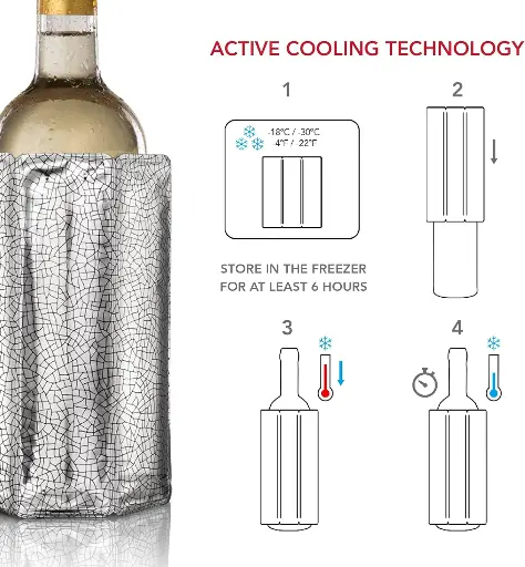 Blomus, Wine Sleeve Chiller