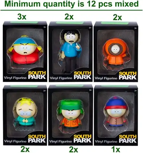South Park Vinyl Figures 3inch 6 108 sortiert 11x15cm