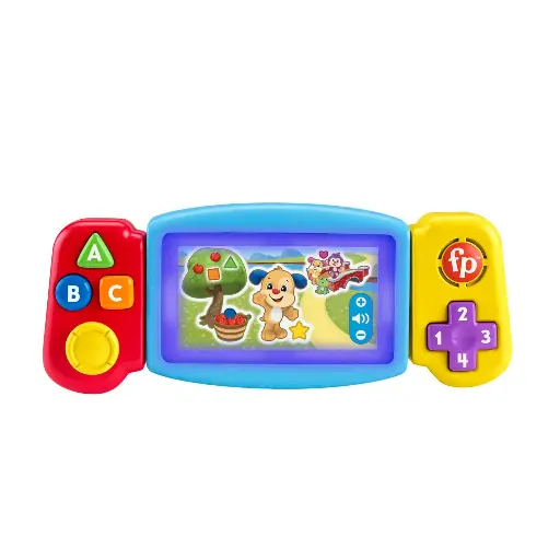 Fisher-Price Spielekonsole mit Licht +Sound 16,5x20cm (Sprache: Griechisch)