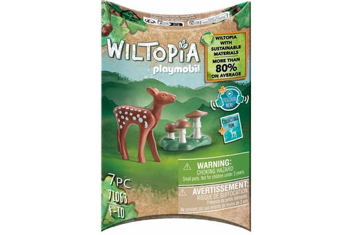 Playmobil Wiltopia Rehkitz 7x12cm