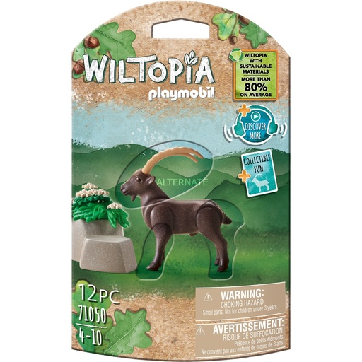 Playmobil Wiltopia Steinbock  9x18,5cm